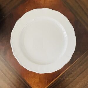 Seltmann Weiden THERESIA WHITE Dinner Plate 9.75"
